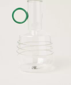 &Klevering - Vaas Swirl Groen - 18cm - 1 Stuk