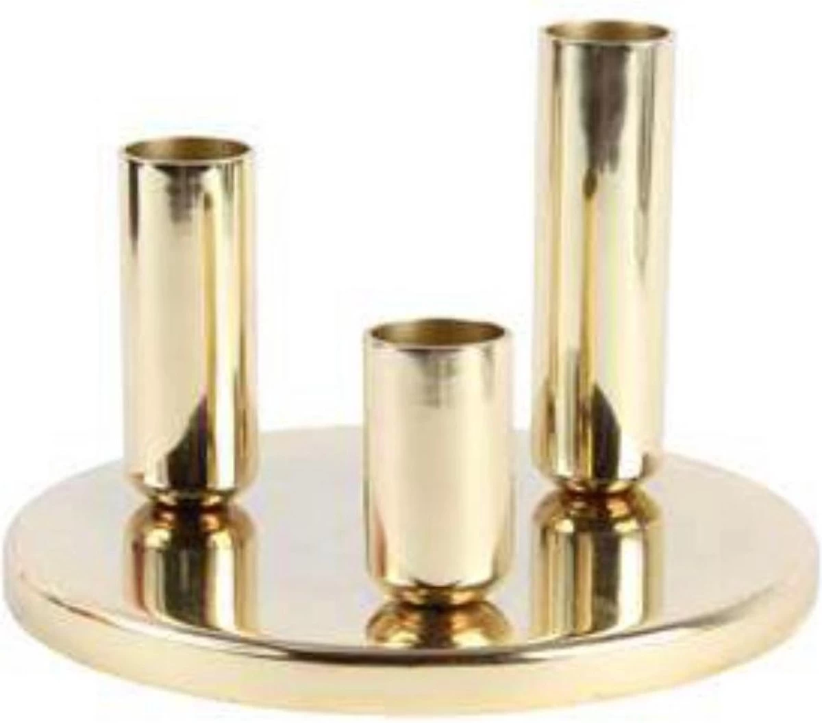 &Klevering | Ronde Kandelaar Goud