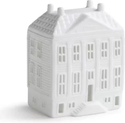 Waxinelichthouder Mansion - 13 Cm - Grachtenpand - Housewarming Cadeau