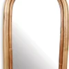 &Klevering Arch Bamboo Mirror | Bamboe Spiegel &K Amsterdam | Boog Spiegel
