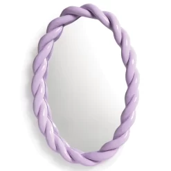 & Klevering &klevering Braid Spiegel 35x26 Lila