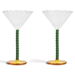 & Klevering &klevering Perle Coupe Champagneglazen Set Van 2