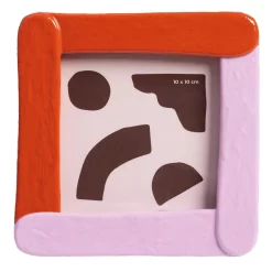 & Klevering &klevering Duo Fotolijst 14x14 Rood Roze