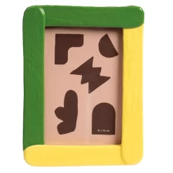 & Klevering &klevering Duo Fotolijst 14x19 Groen Geel