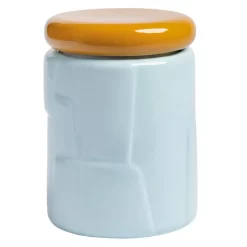 & Klevering &klevering Flake Voorraadpot Ø12 X 16,5 Blauw