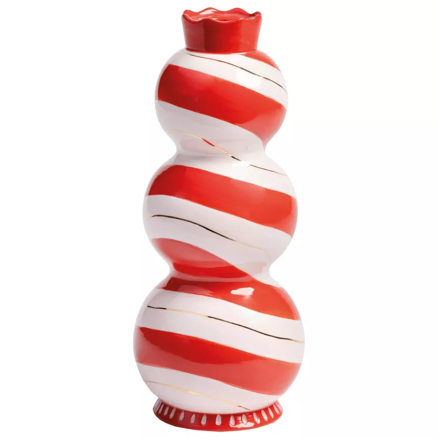 & Klevering &klevering Jolly Kandelaar Large Rood