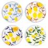 & Klevering &klevering Lemon Twig Dinerbord Ø22 Set Van 4