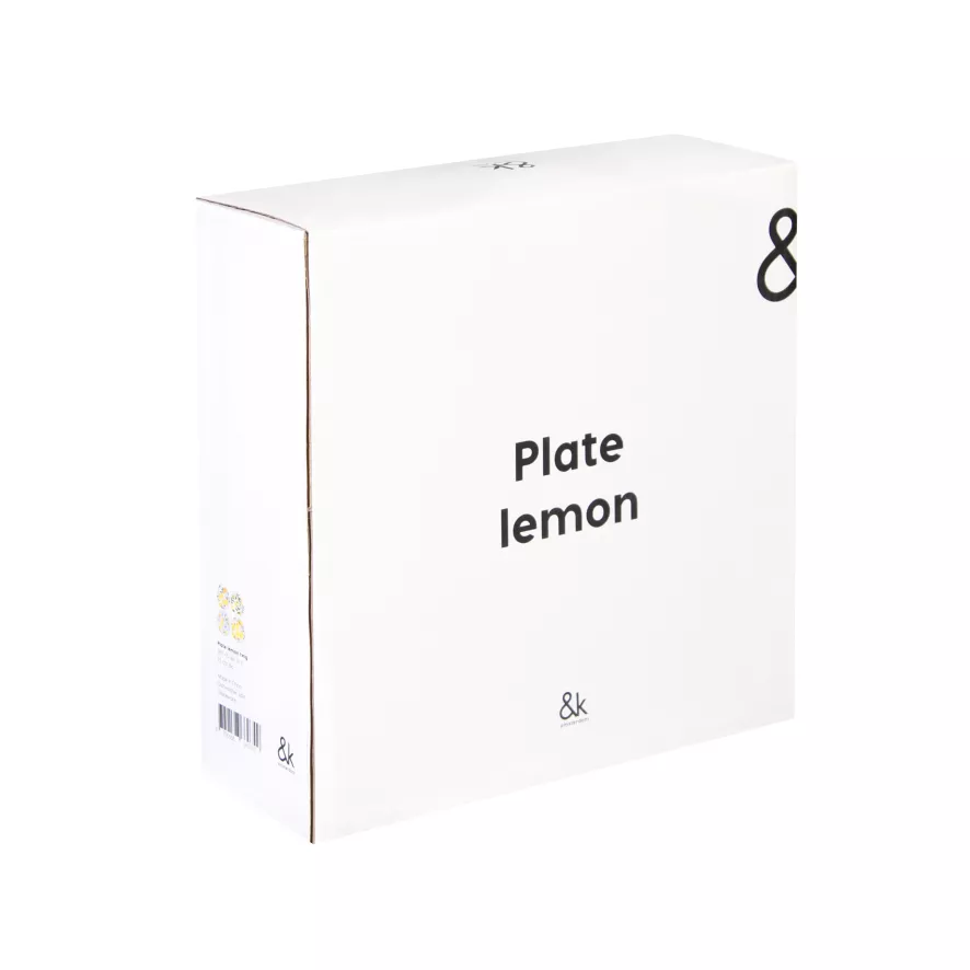 & Klevering &klevering Lemon Twig Dinerbord Ø22 Set Van 4 - Image 9