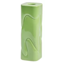 & Klevering &klevering Puffy Kandelaar Medium Groen