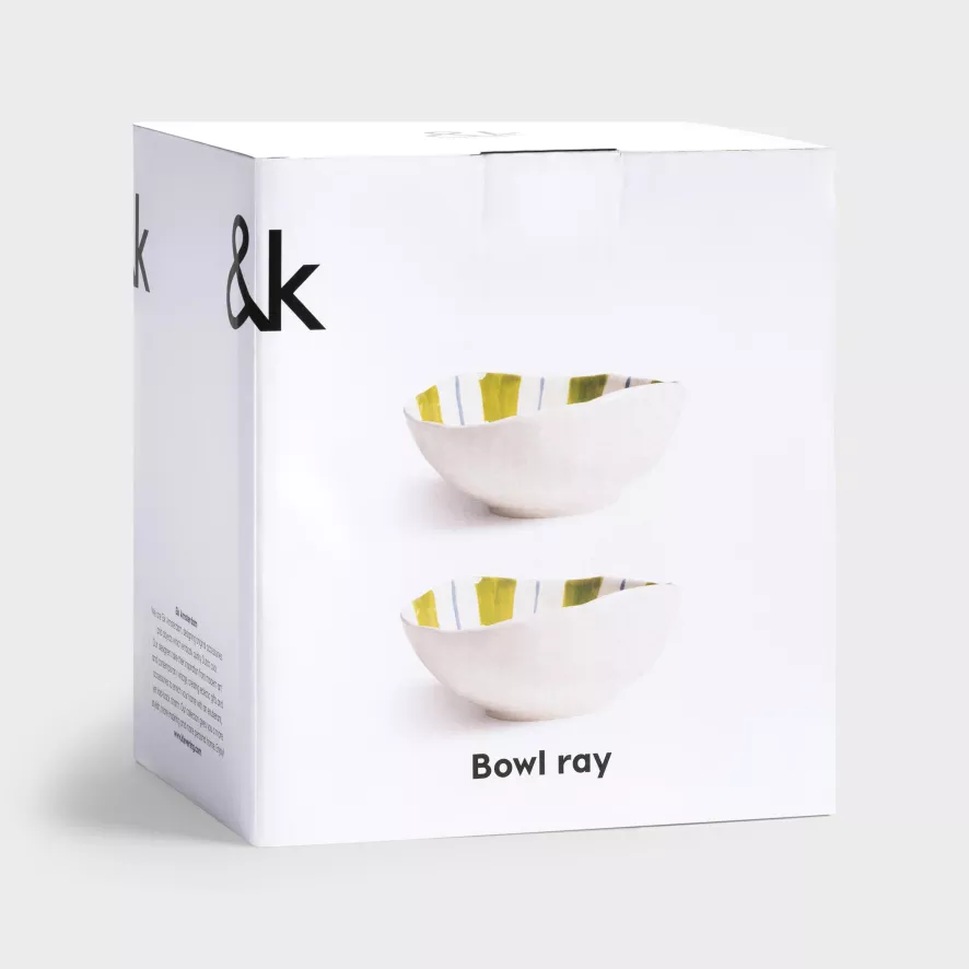 & Klevering &klevering Ray Kom 13x16,5 Set Van 2 Geel - Image 13