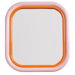 & Klevering &klevering Sleek Spiegel Vierkant Roze