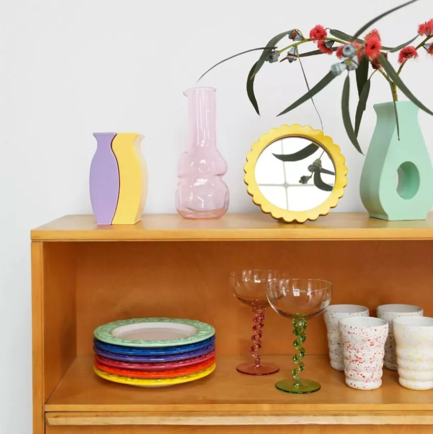 & Klevering &klevering Spiral Coupe Champagneglazen Set Van 2 Groen - Image 2