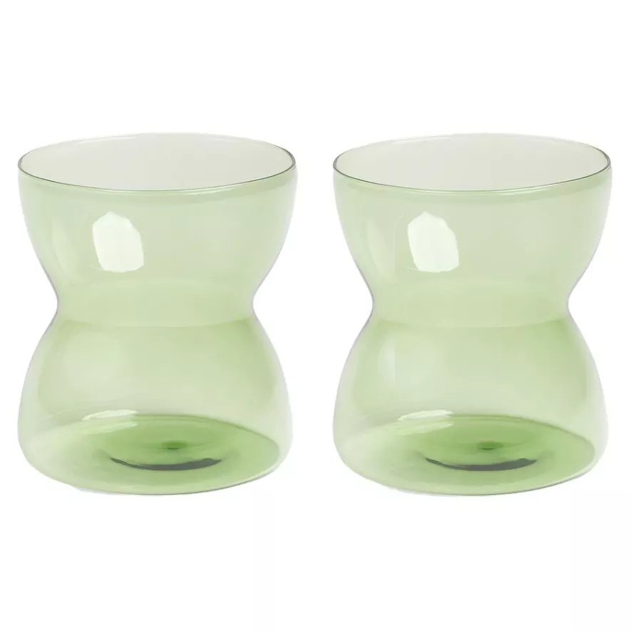 & Klevering &klevering Totem Glazen Set Van 2 Oranje - Image 2