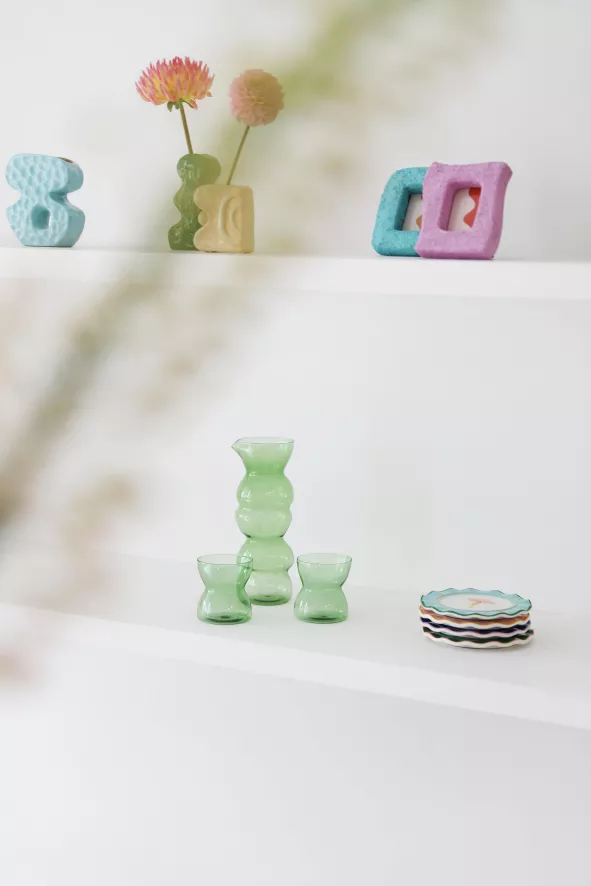 & Klevering &klevering Totem Glazen Set Van 2 Oranje - Image 6