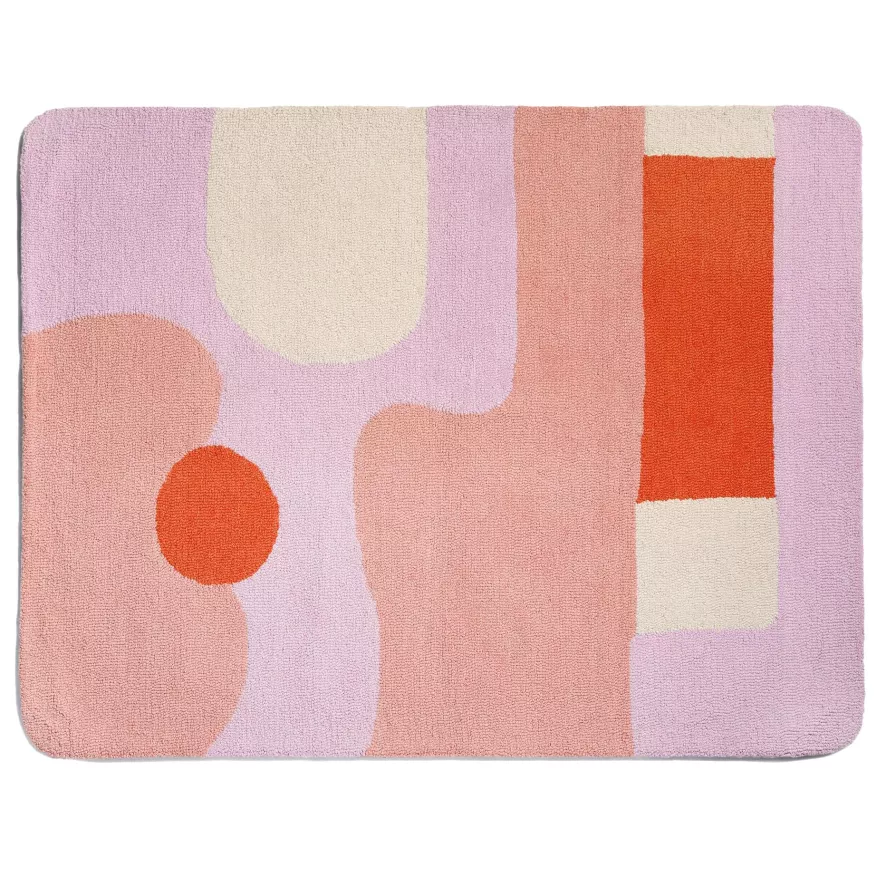 & Klevering &klevering Wispy Vloerkleed 115x150 Roze - Image 2