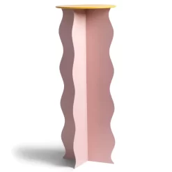 & Klevering &klevering Wobbly Bijzettafel Large Ø25 Roze