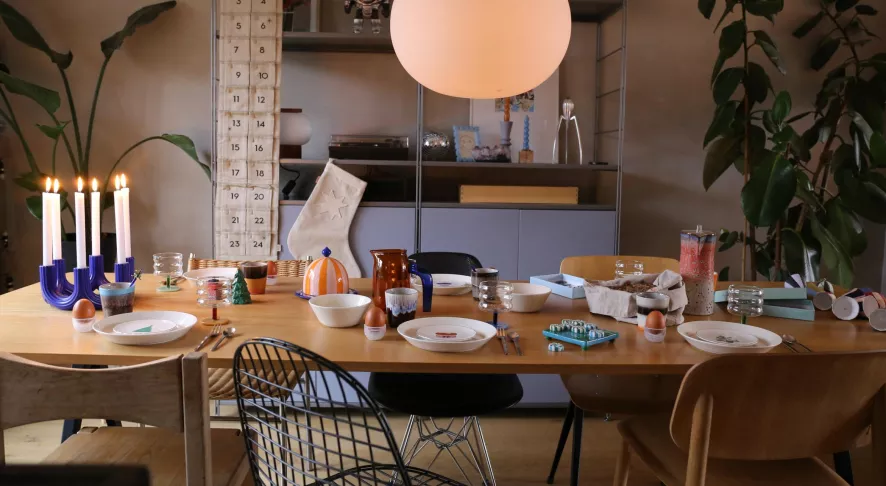 & Klevering &klevering Candy Tic-Tac-Toe Spel Blauw - Image 4